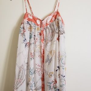 Handkerchief style tank top size M